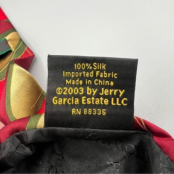 Vintage Jerry Garcia Drummers Collection Thirty Five 2003 Silk Tie - Picture 5 of 5